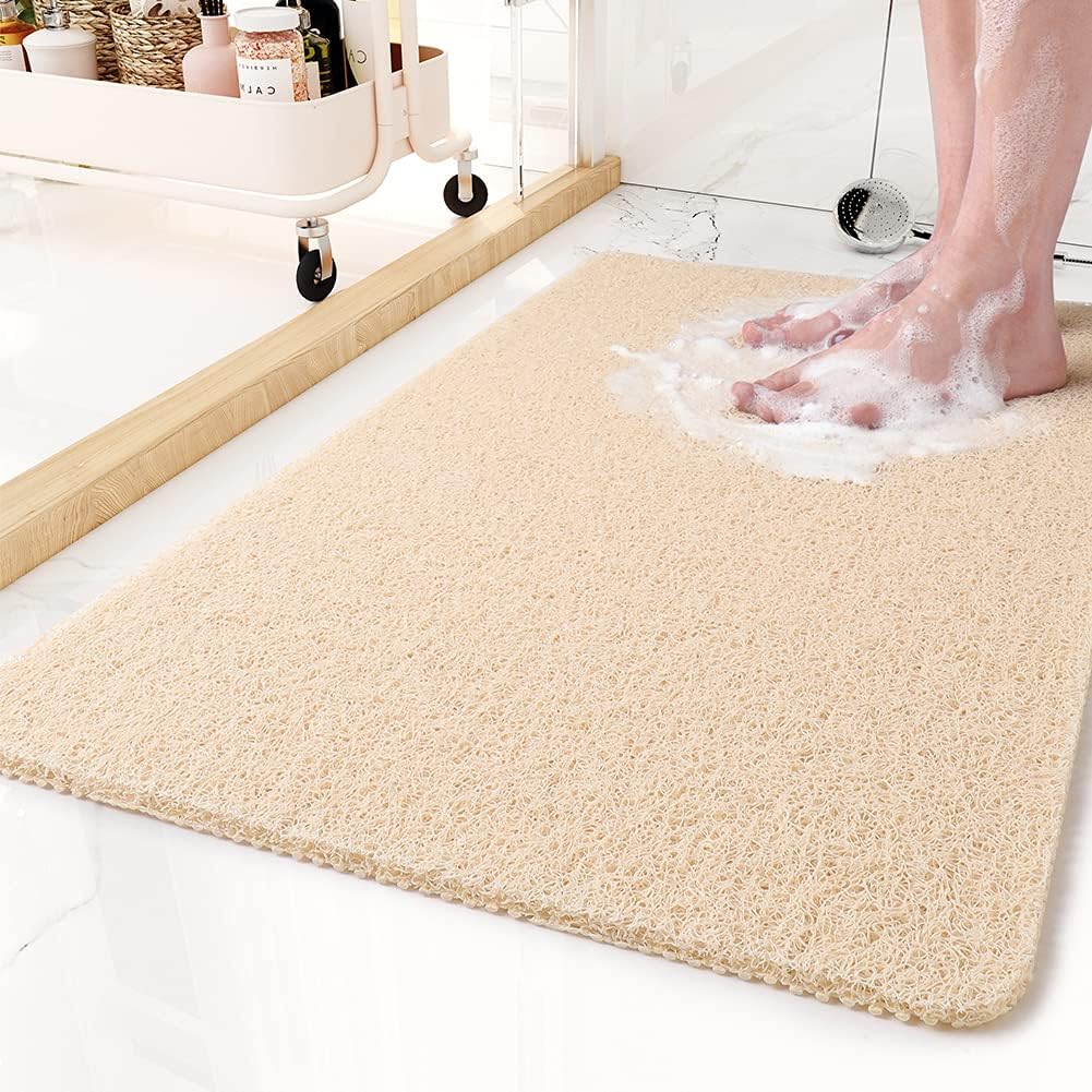 AquaTread - Textured Anti-Slip Shower Mat