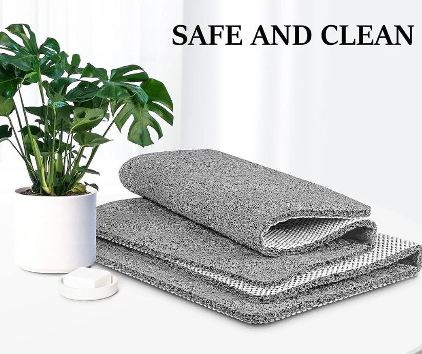 AquaTread - Textured Anti-Slip Shower Mat