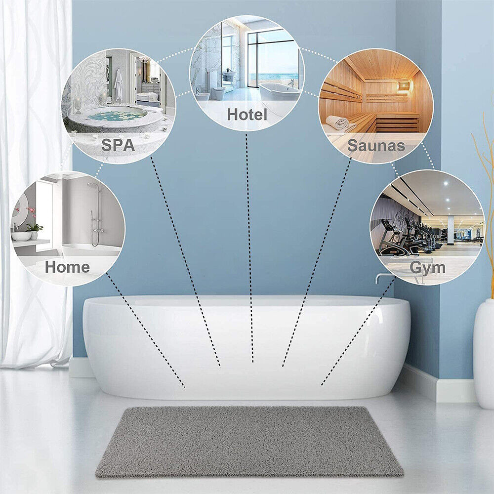 AquaTread - Textured Anti-Slip Shower Mat
