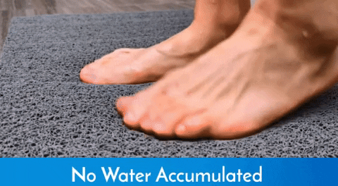 AquaTread - Textured Anti-Slip Shower Mat