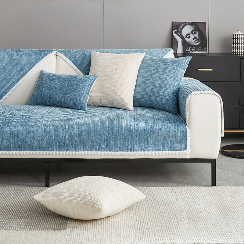 Covique - Textured Sofa Cover Throw