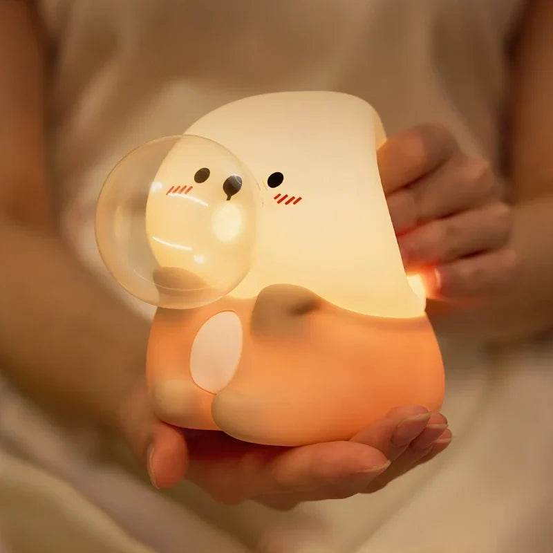 GlowBuddy - Squeezable Animal Night Light