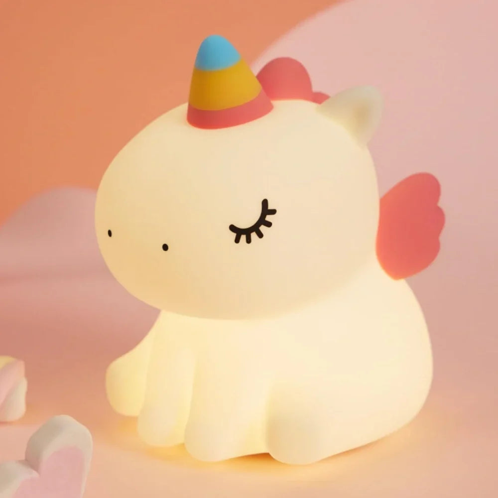 GlowBuddy - Squeezable Animal Night Light