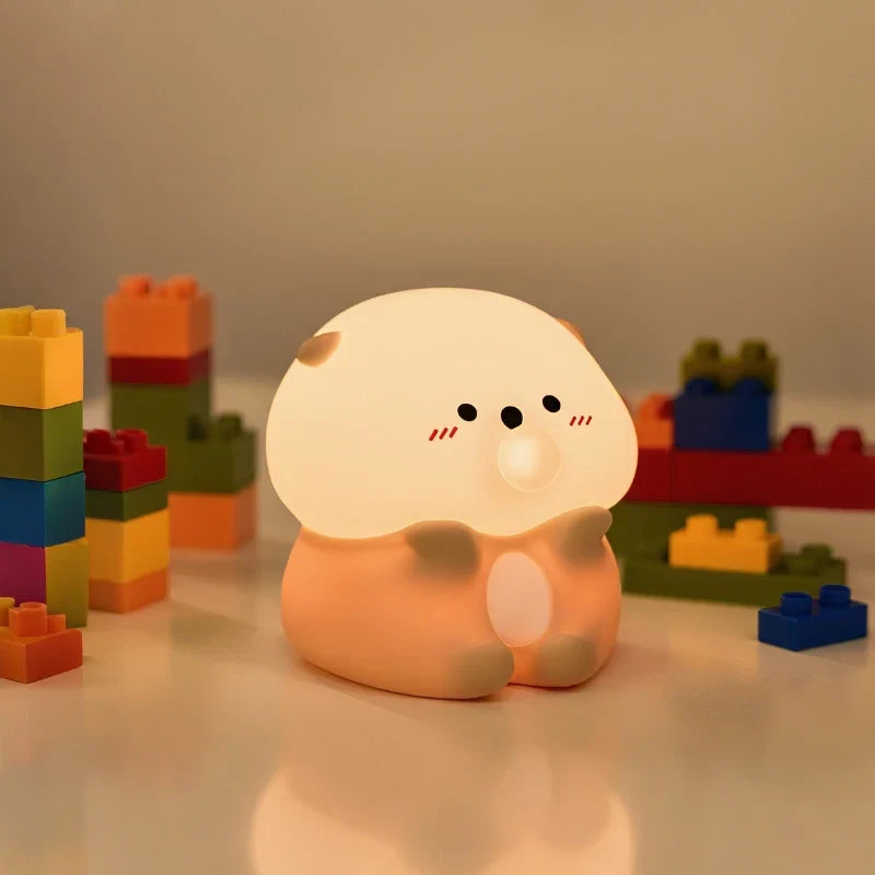 GlowBuddy - Squeezable Animal Night Light