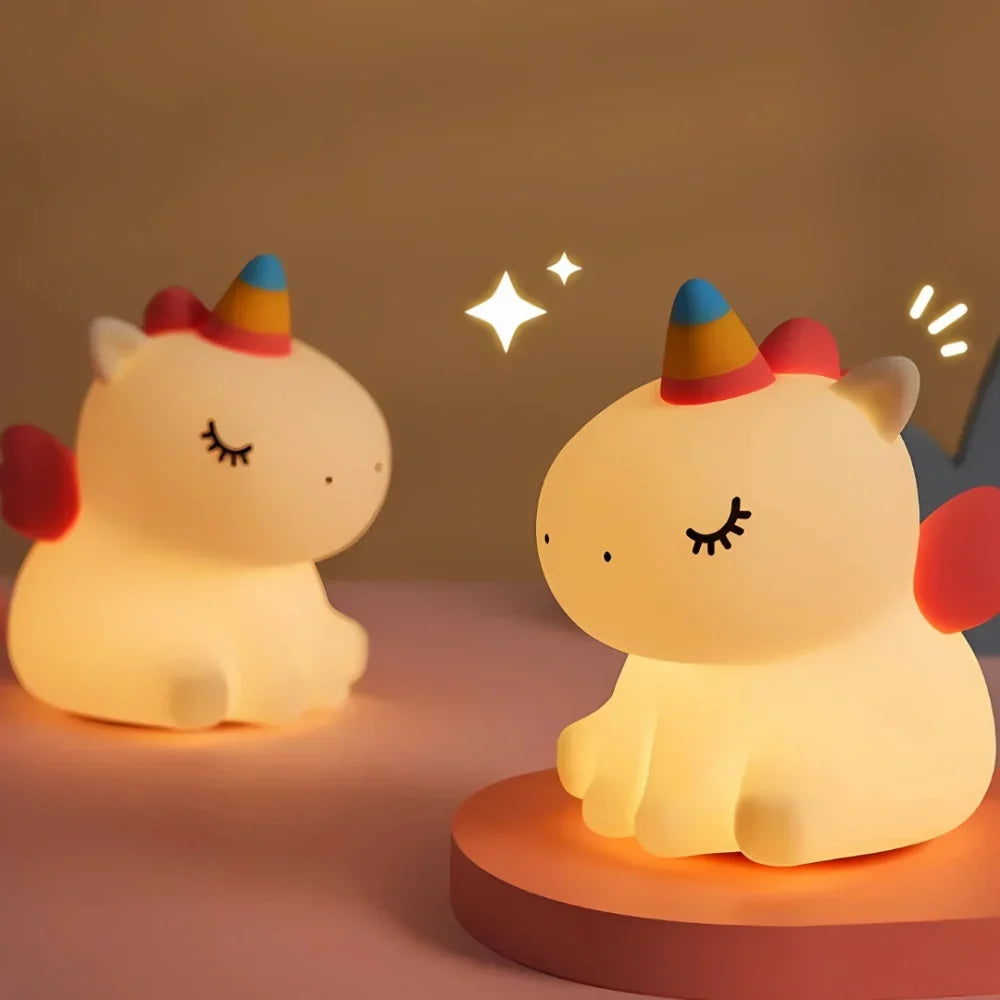 GlowBuddy - Squeezable Animal Night Light