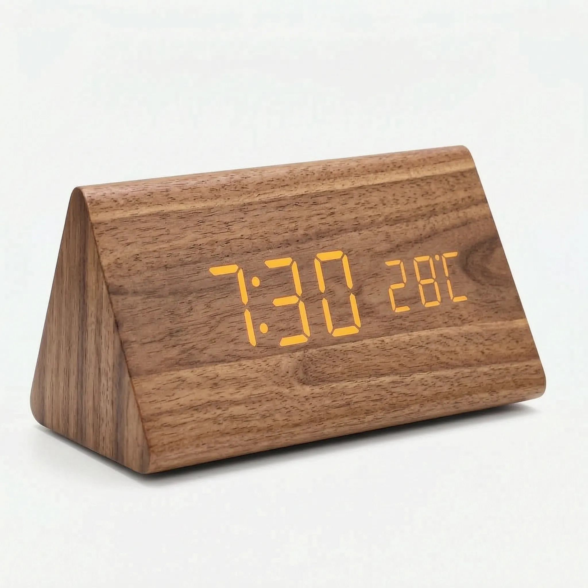 Luminora - Triangular Electric Digital Alarm Clock