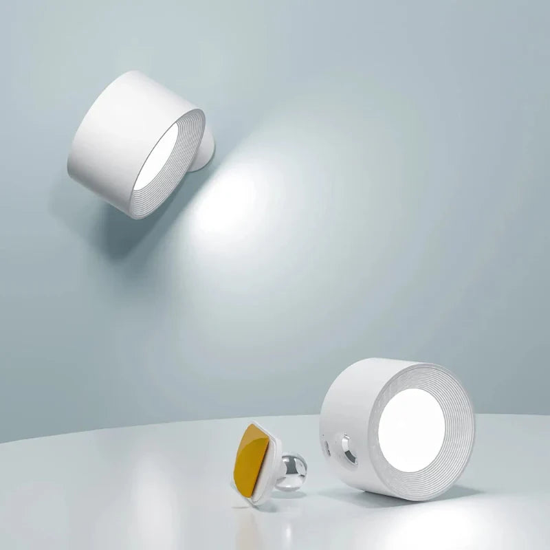 Lumiro - Battery Operated Magnetic Living Room Wall Lamp