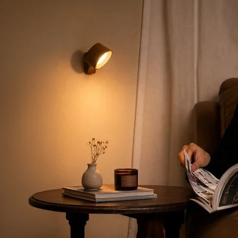 Lumiro - Battery Operated Magnetic Living Room Wall Lamp