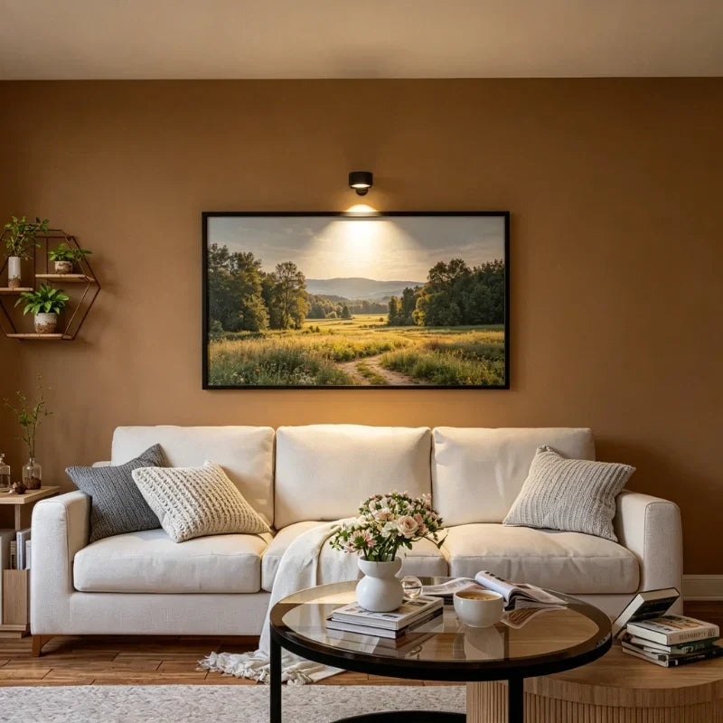 Lumiro - Battery Operated Magnetic Living Room Wall Lamp