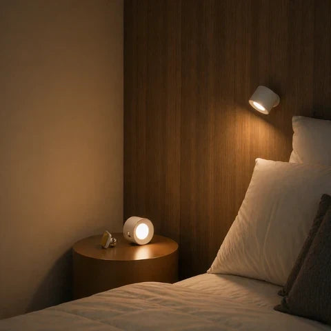 Lumiro - Battery Operated Magnetic Living Room Wall Lamp