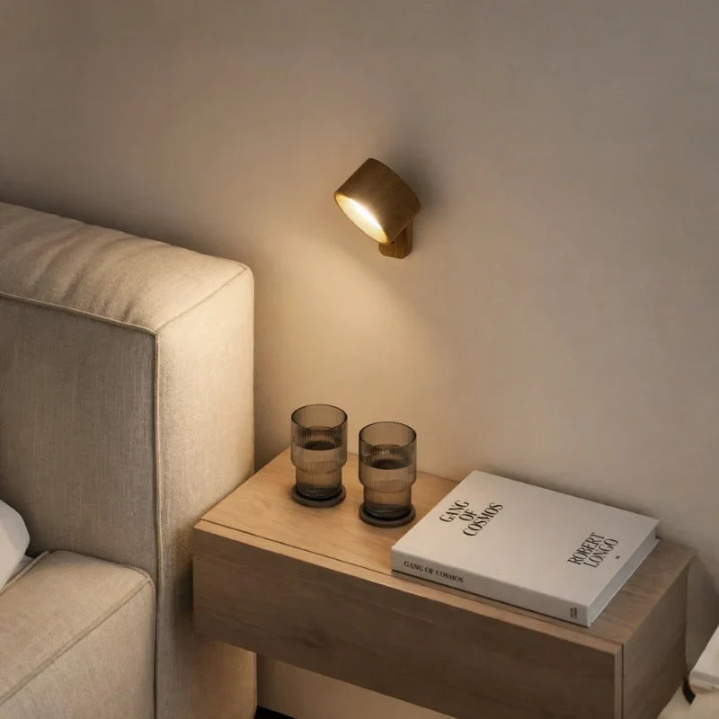Lumiro - Battery Operated Magnetic Living Room Wall Lamp