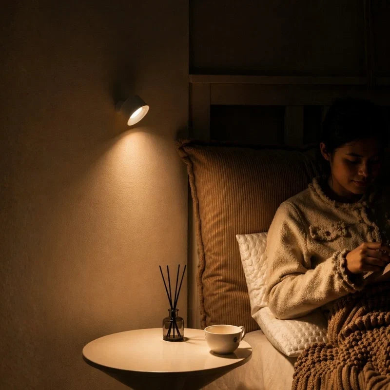 Lumiro - Battery Operated Magnetic Living Room Wall Lamp