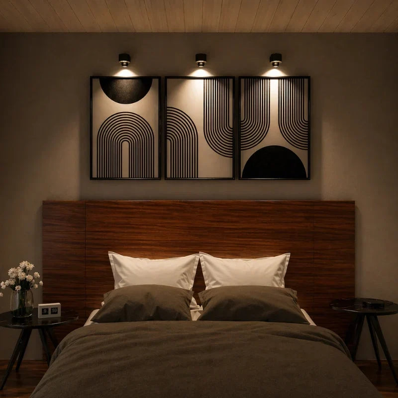 Lumiro - Battery Operated Magnetic Living Room Wall Lamp