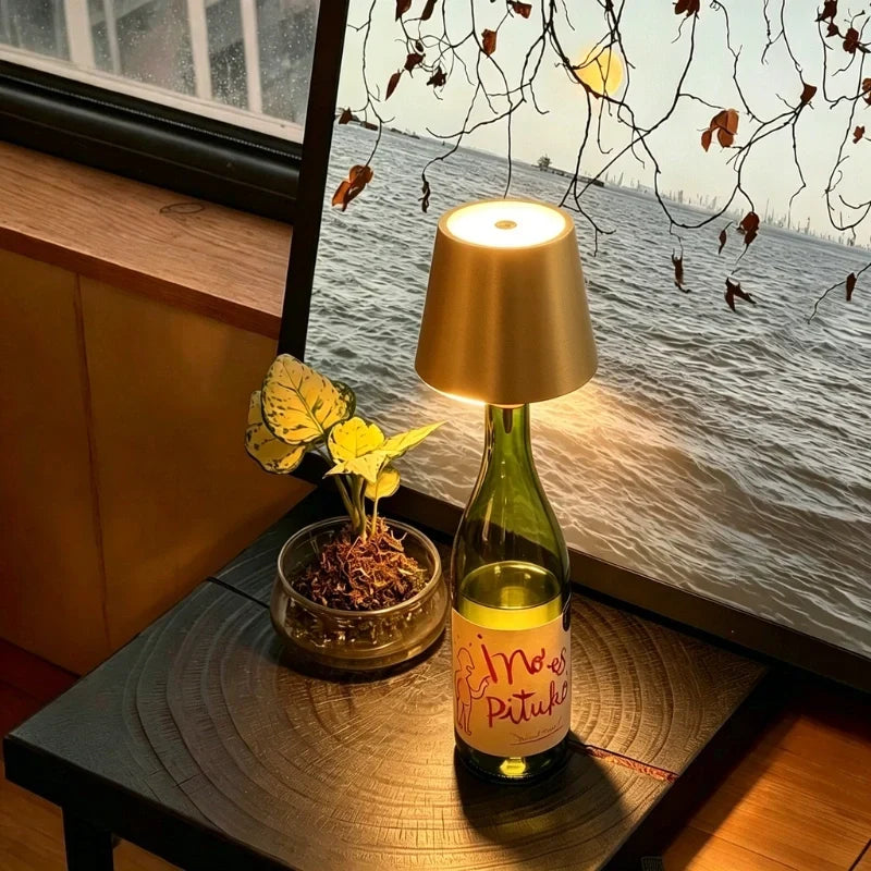 Lumishade - Rechargeable Cordless Bottle Lamp
