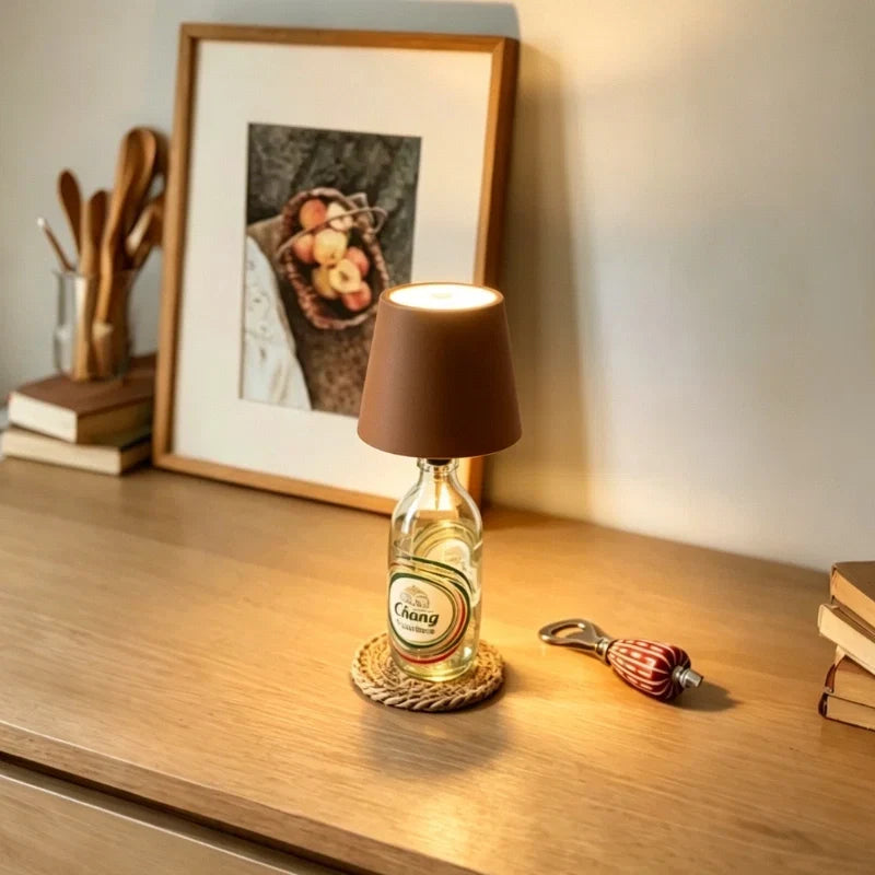 Lumishade - Rechargeable Cordless Bottle Lamp