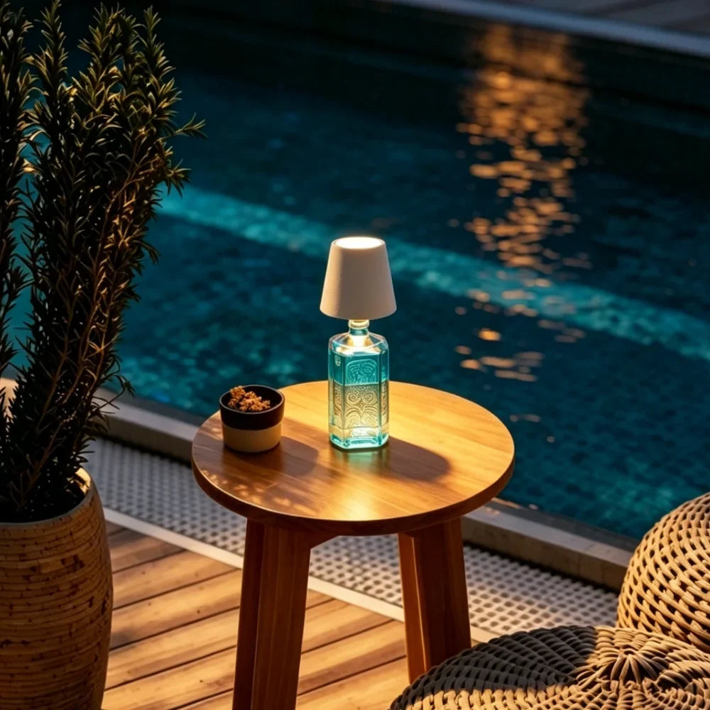 Lumishade - Rechargeable Cordless Bottle Lamp