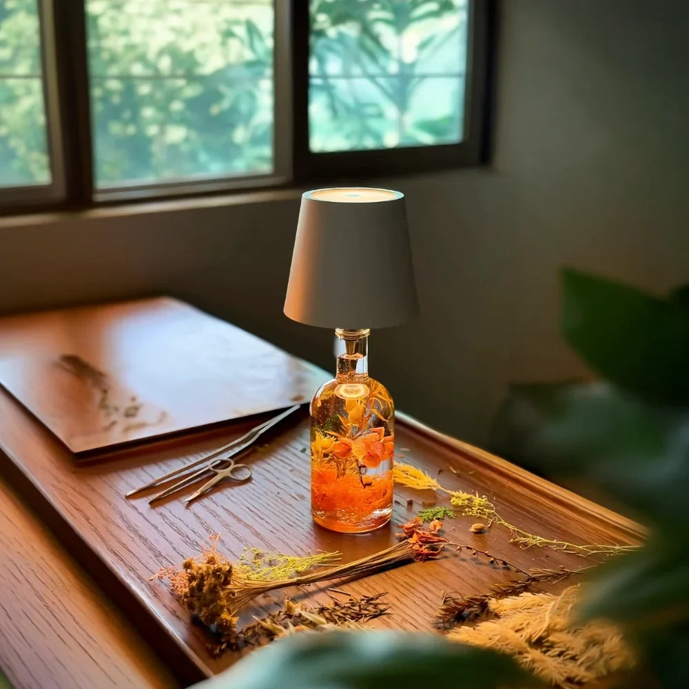 Lumishade - Rechargeable Cordless Bottle Lamp