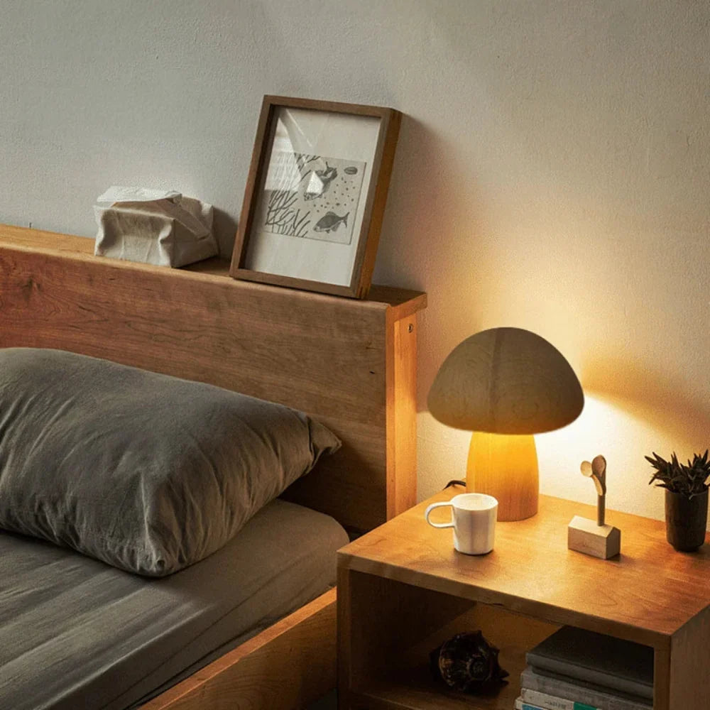 Mycenaa - Mushroom-Shaped Table Lamp