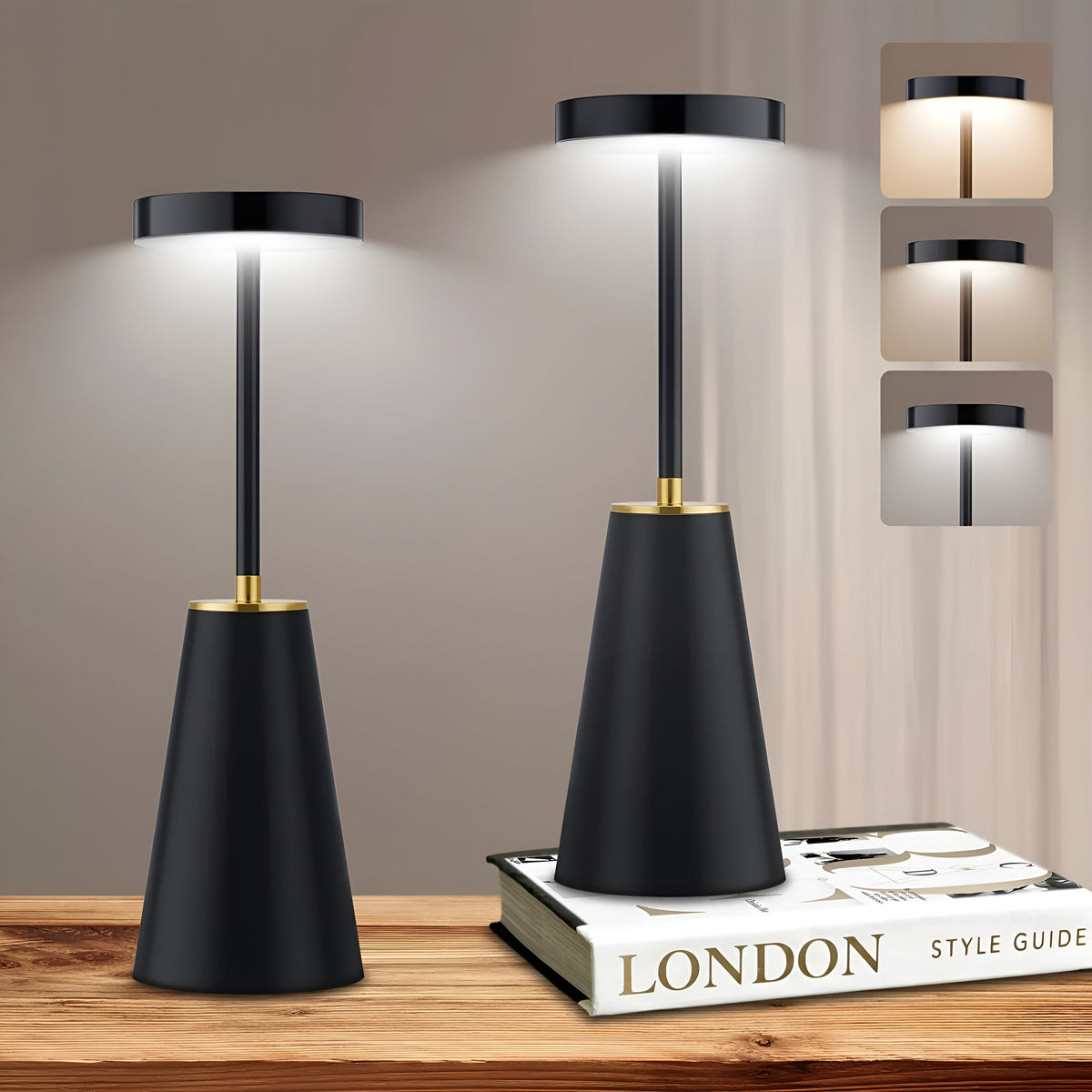 Novolux - Cordless Rechargeable LED Table Lamp