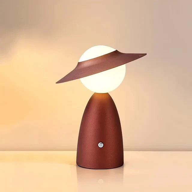 OrbitGlow - Rechargeable LED Table Lamp