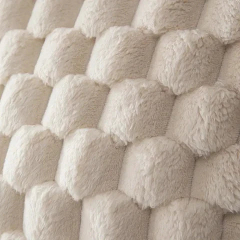PlushWeave - Textured Plush Cushion Cover