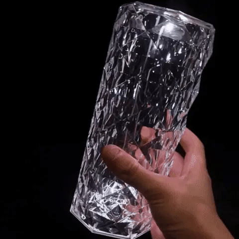 Prismatix - Cylindrical Faceted Table Lamp