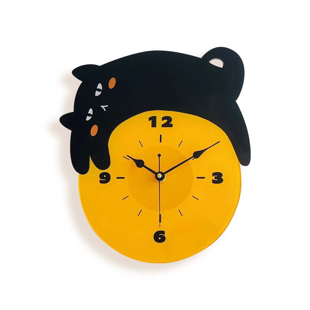 Purrnova - Modern Silent Wall Clock