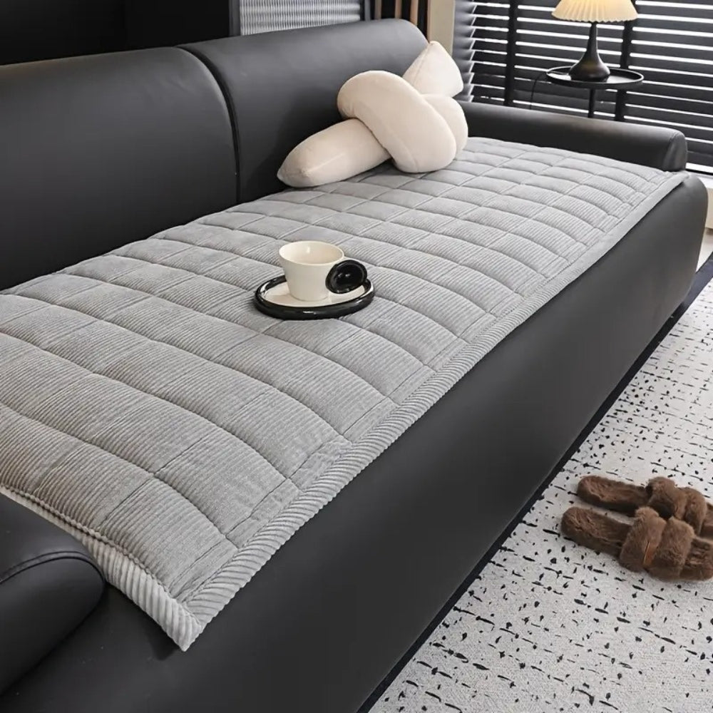 Sofaly - Quilted Removable Cover Sofa Mat