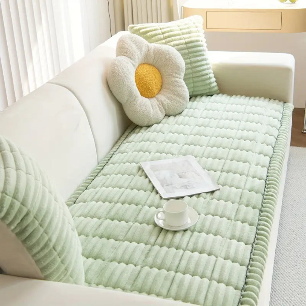 Soflura - Quilted Textured Sofa Cover