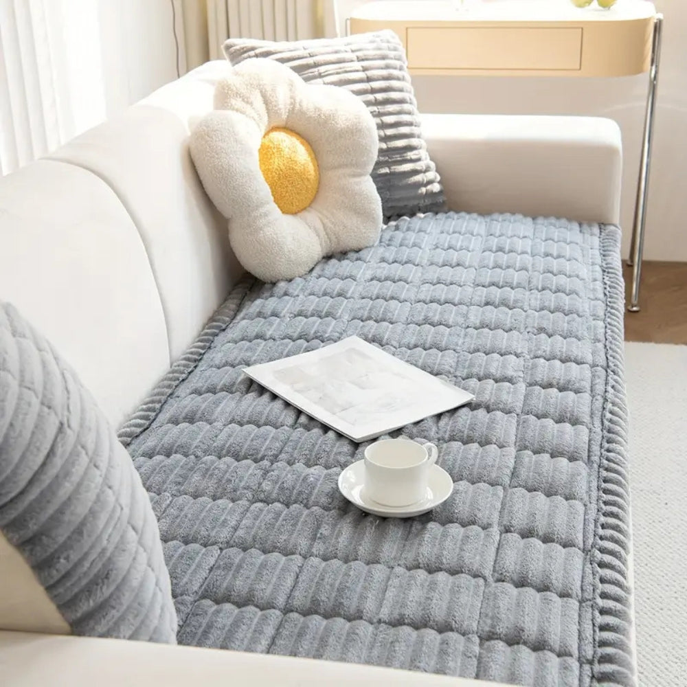 Soflura - Quilted Textured Sofa Cover