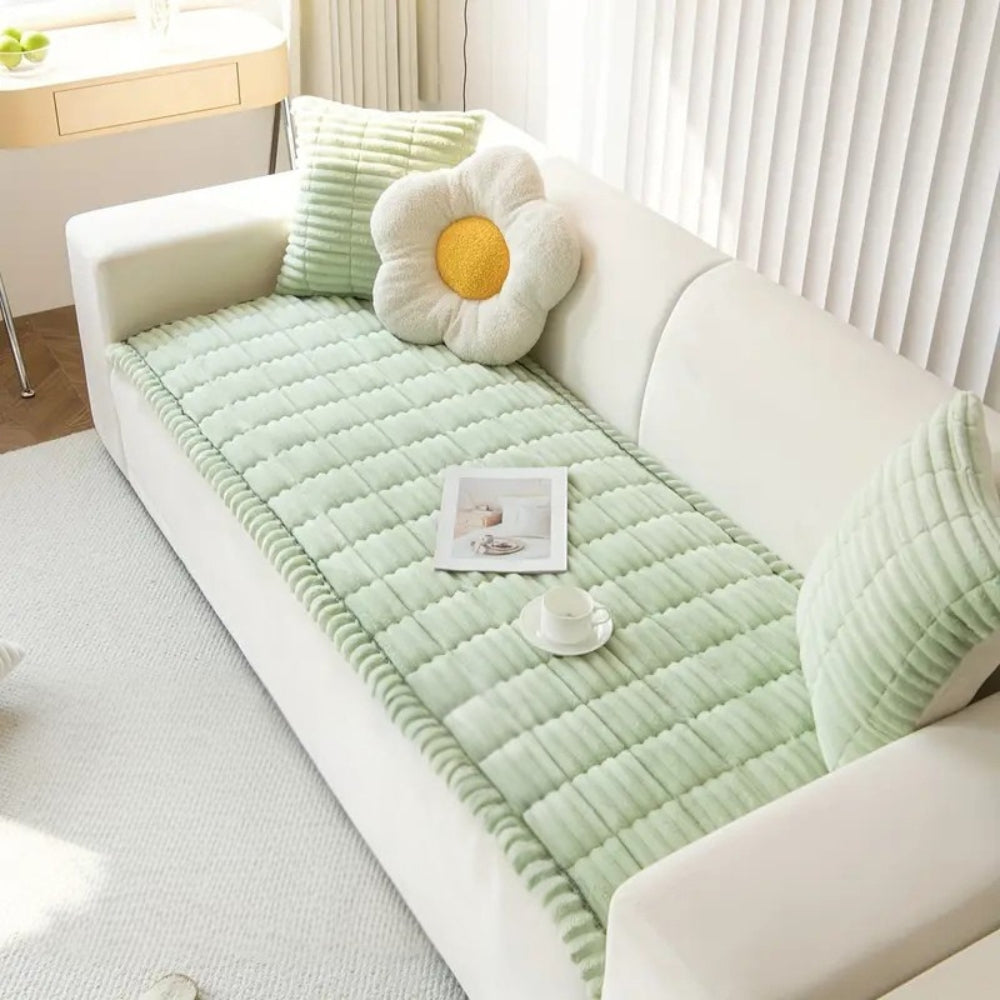 Soflura - Quilted Textured Sofa Cover