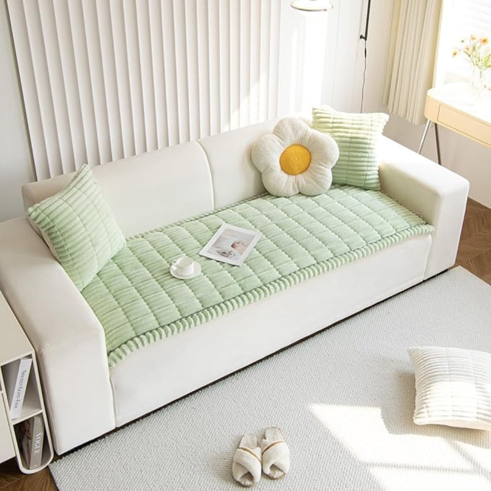 Soflura - Quilted Textured Sofa Cover
