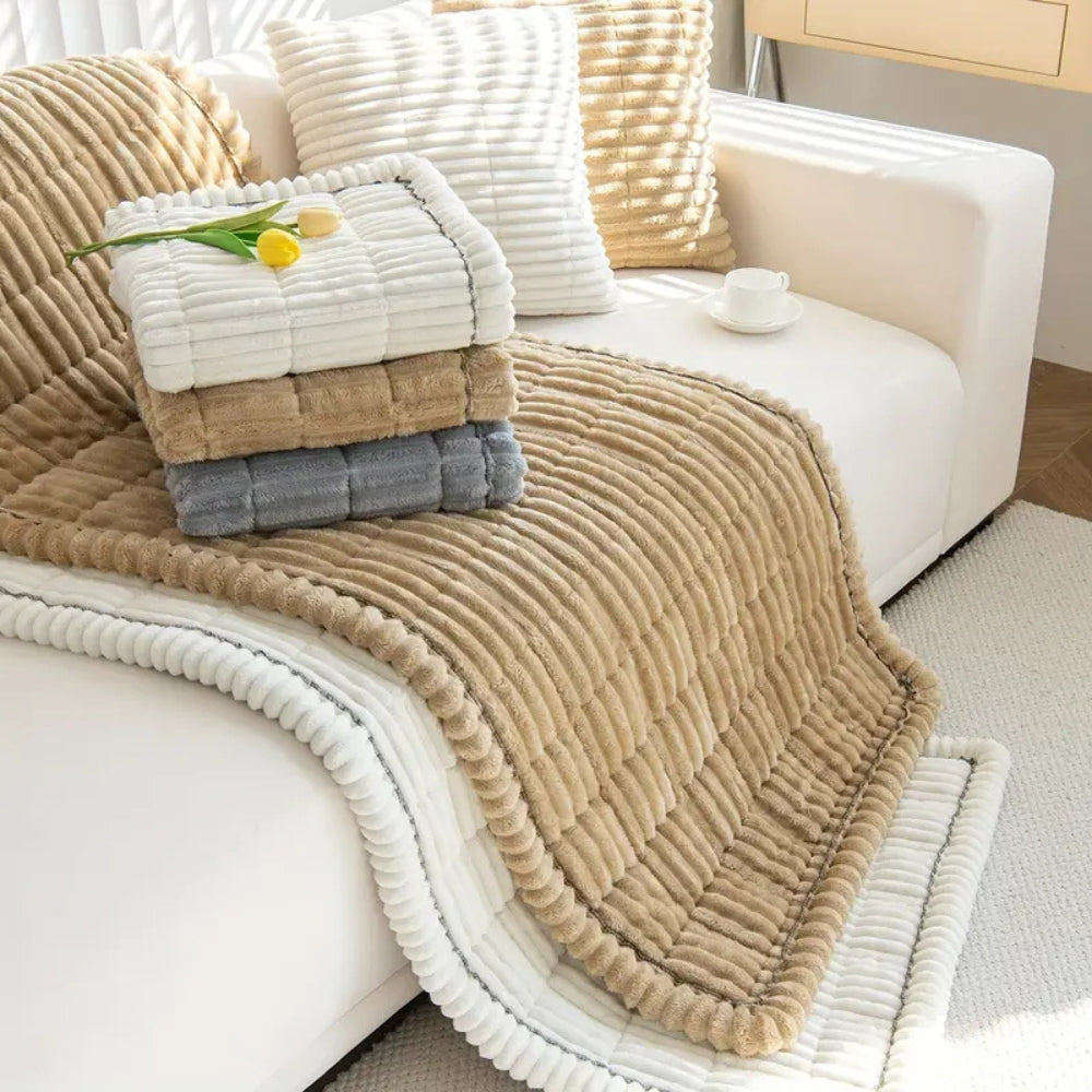 Soflura - Quilted Textured Sofa Cover