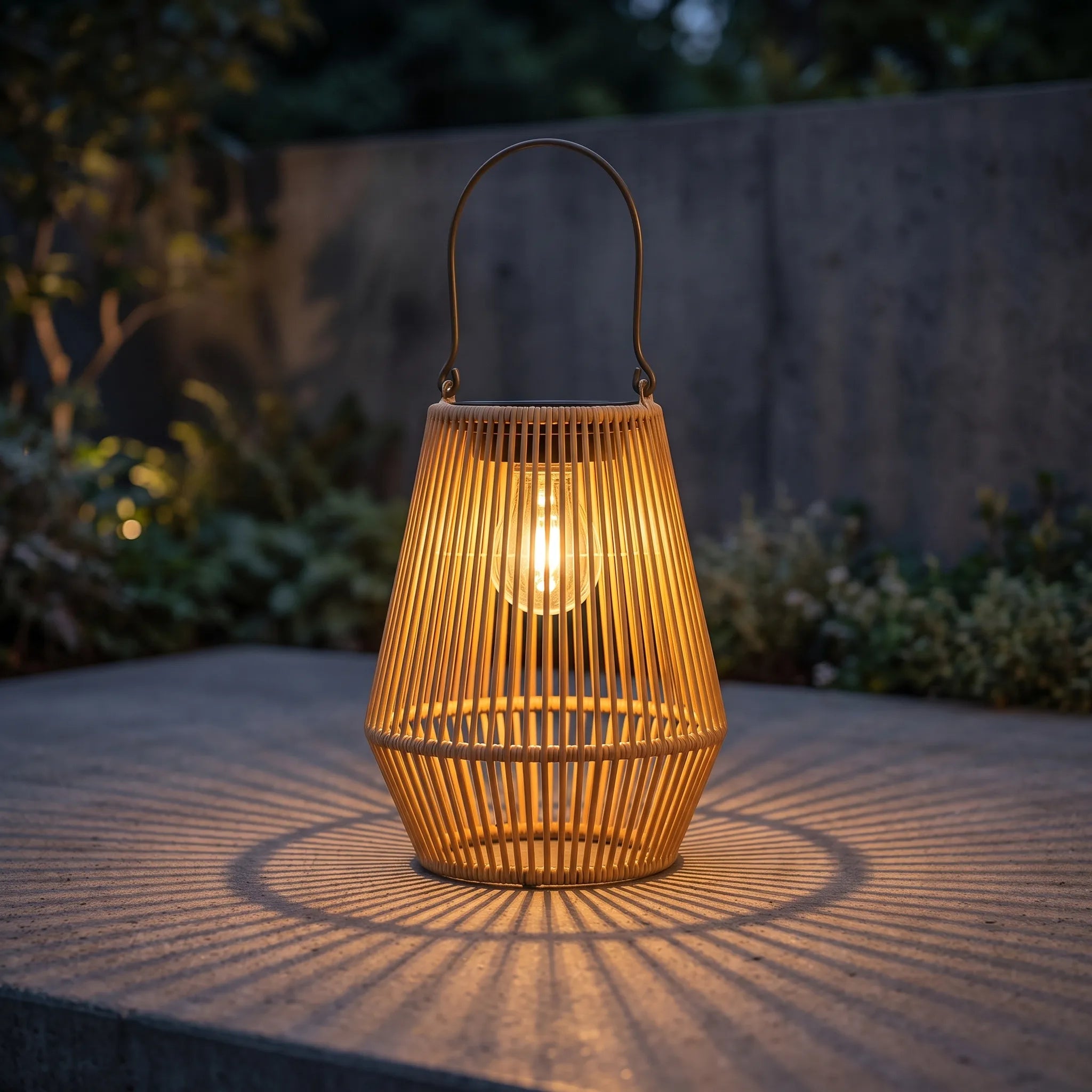 SolWeave - Woven Outdoor Solar Lantern