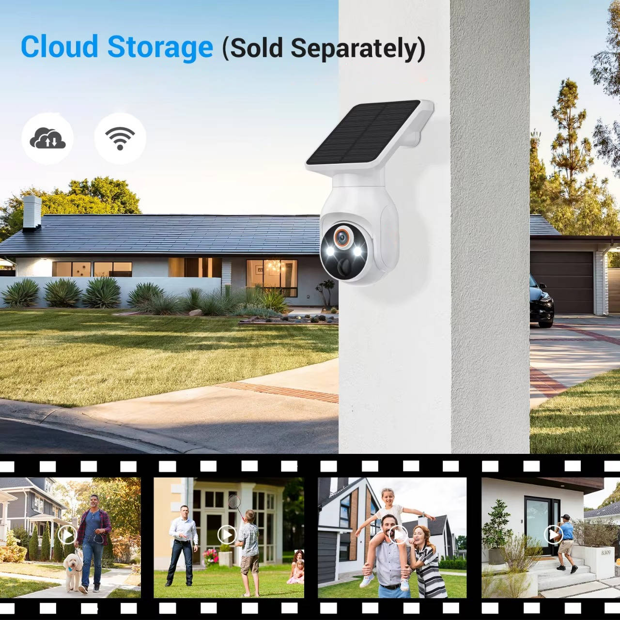 Solaguard - Solar Powered Outdoor Security Camera