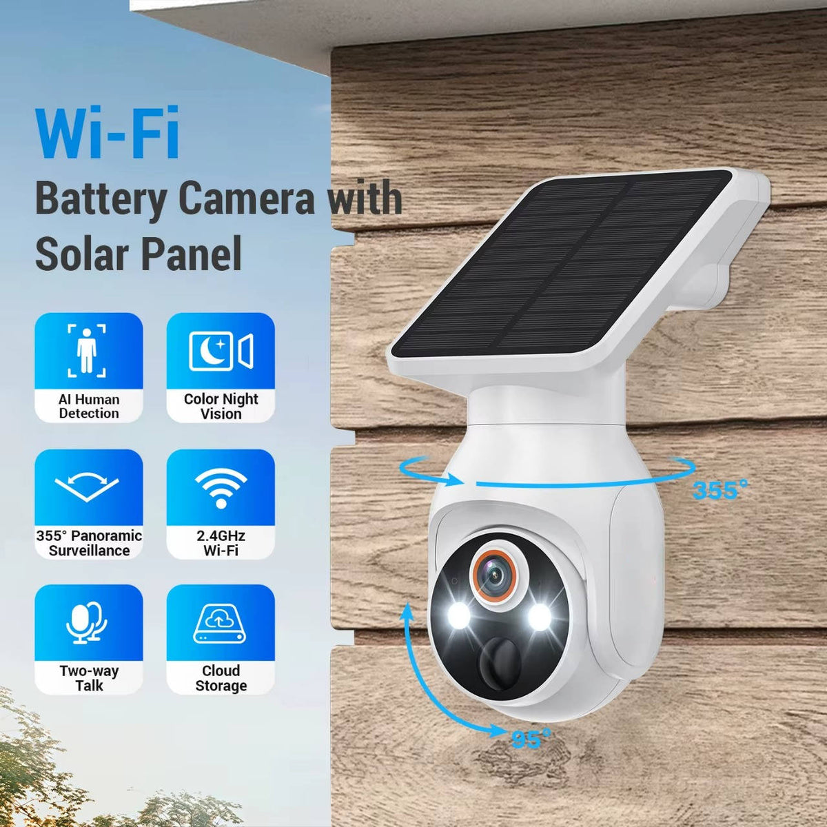 Solaguard - Solar Powered Outdoor Security Camera