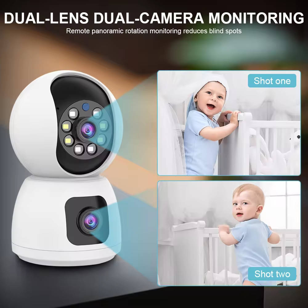 Visoria - Dual Lens Indoor Security Camera