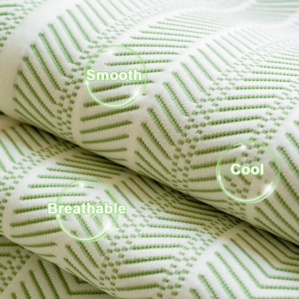 WaveDrape - Herringbone Pattern Sofa Cover