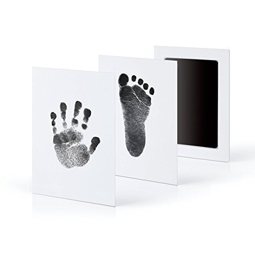 Baby Handprint & Footprint Kit – Inkless Keepsake Set for Newborns