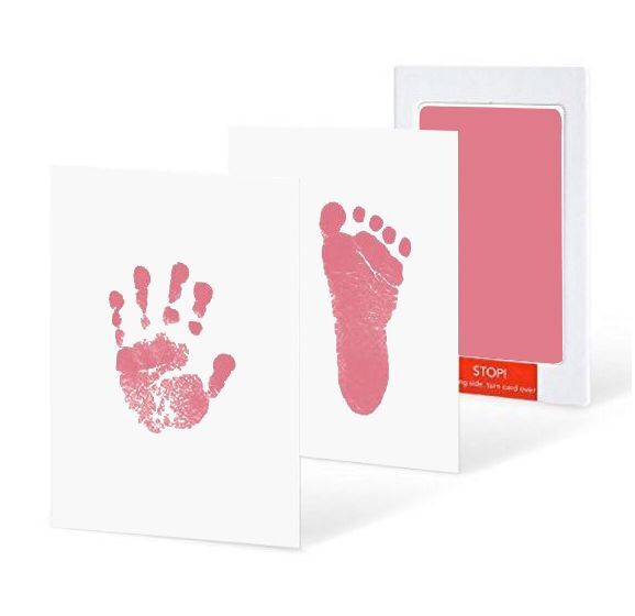 Baby Handprint & Footprint Kit – Inkless Keepsake Set for Newborns