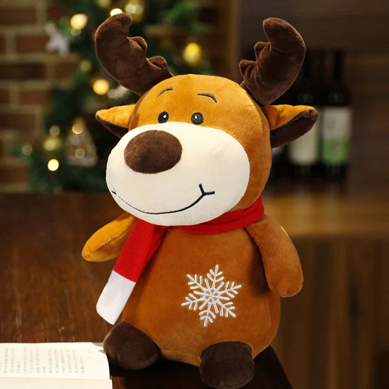 Christmas Plush Toy – Santa, Reindeer & Snowman, Two Sizes