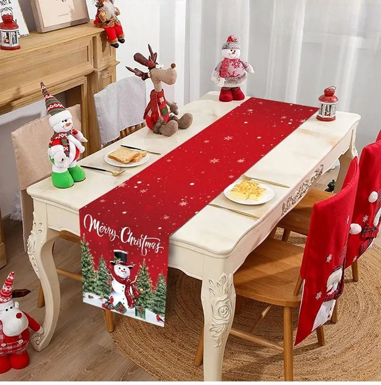 Christmas Table Runner – Festive Holiday Design for Dining Tables