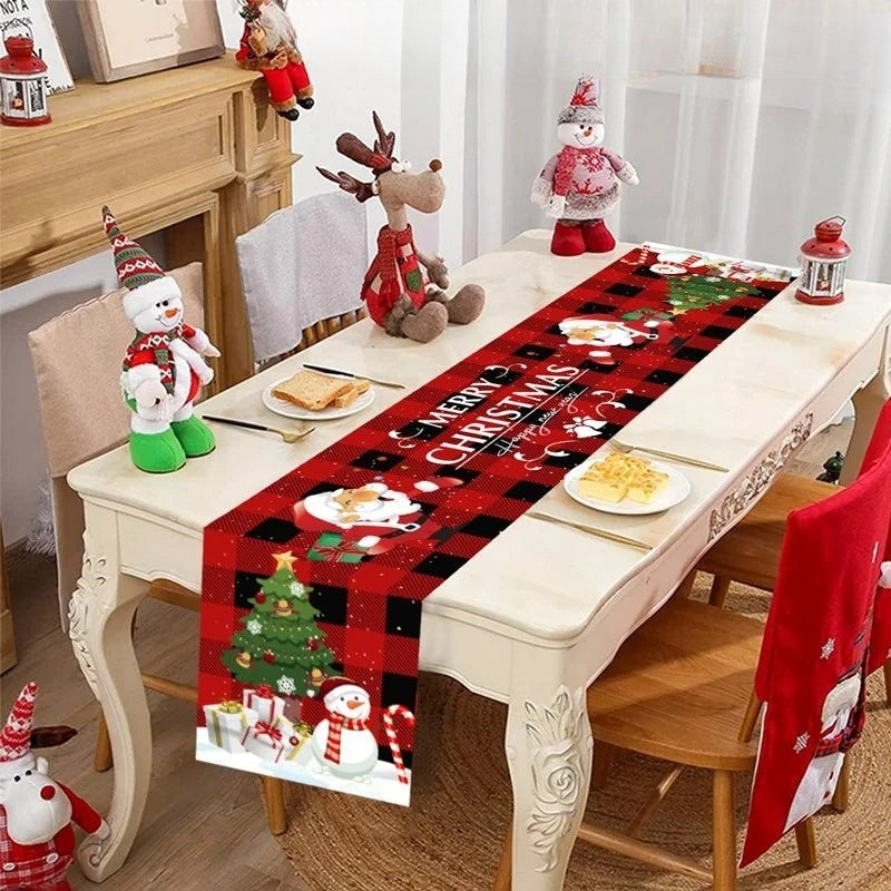Christmas Table Runner – Festive Holiday Design for Dining Tables