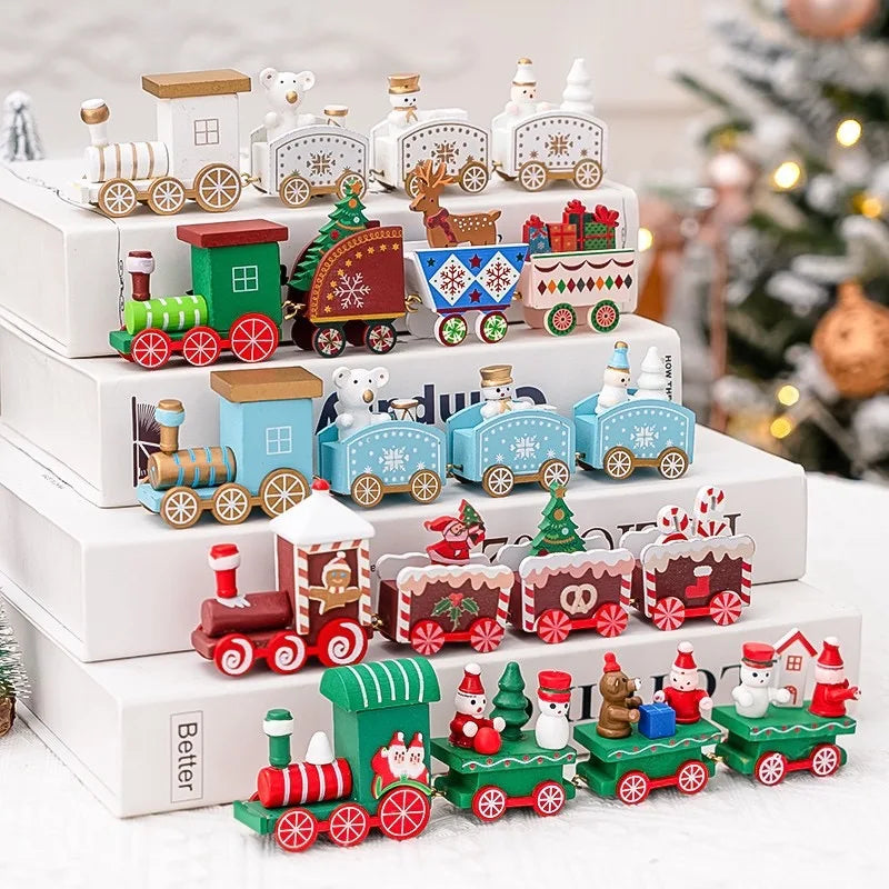 Christmas Train Decoration – Festive Holiday Figurine