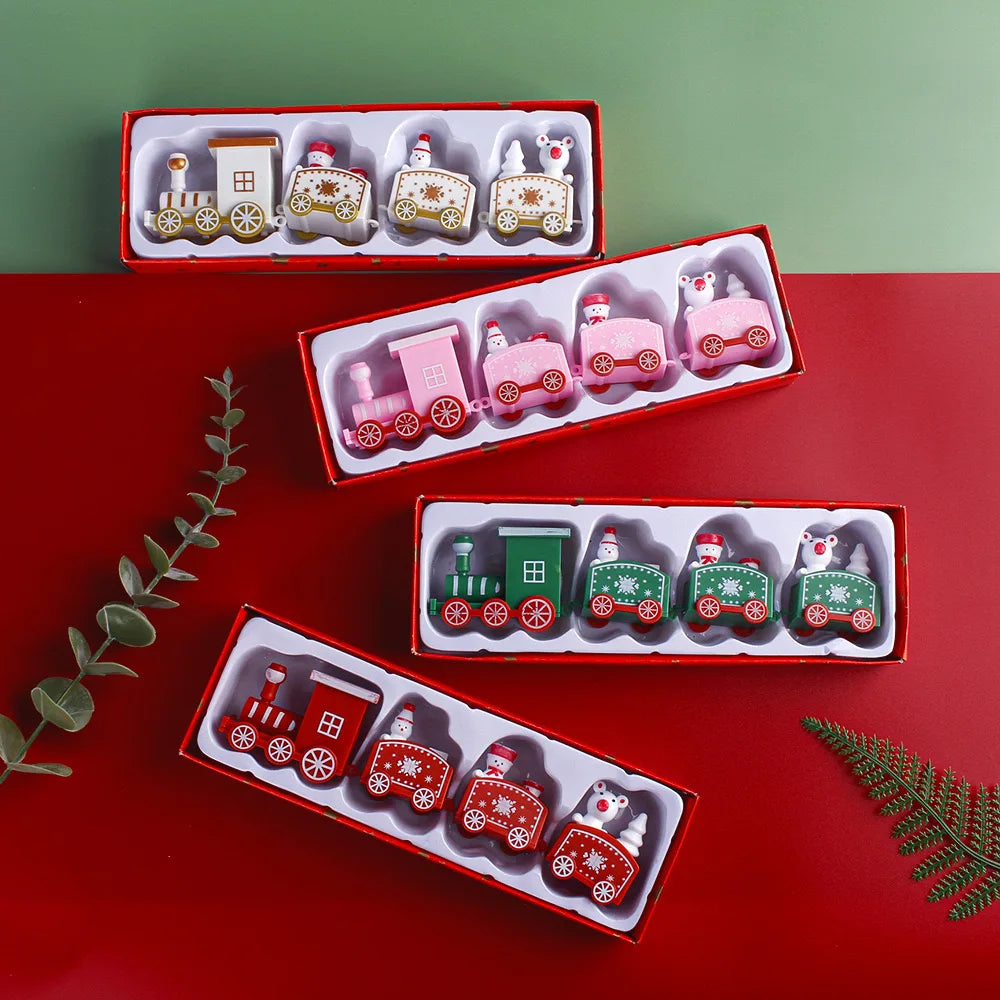 Christmas Train Decoration – Festive Holiday Figurine