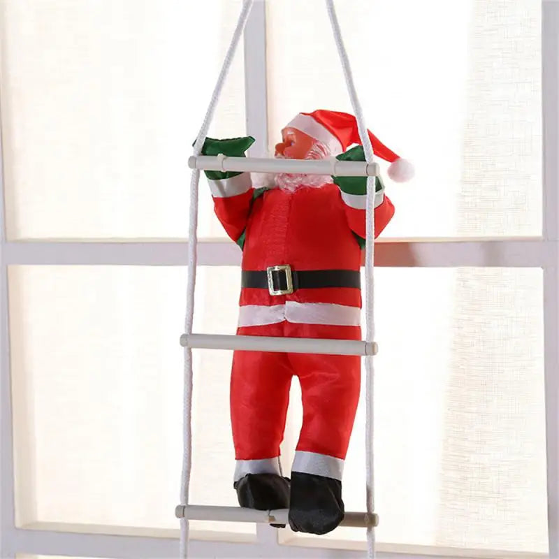 Climbing Santa Doll – Ladder Design Hanging Christmas Decoration
