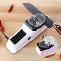 Electric Knife Sharpener – Rechargeable, Fast & Safe for Knives & Scissors