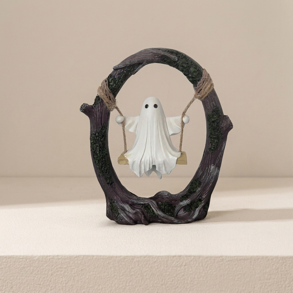 Halloween ghost swing decorative ornament