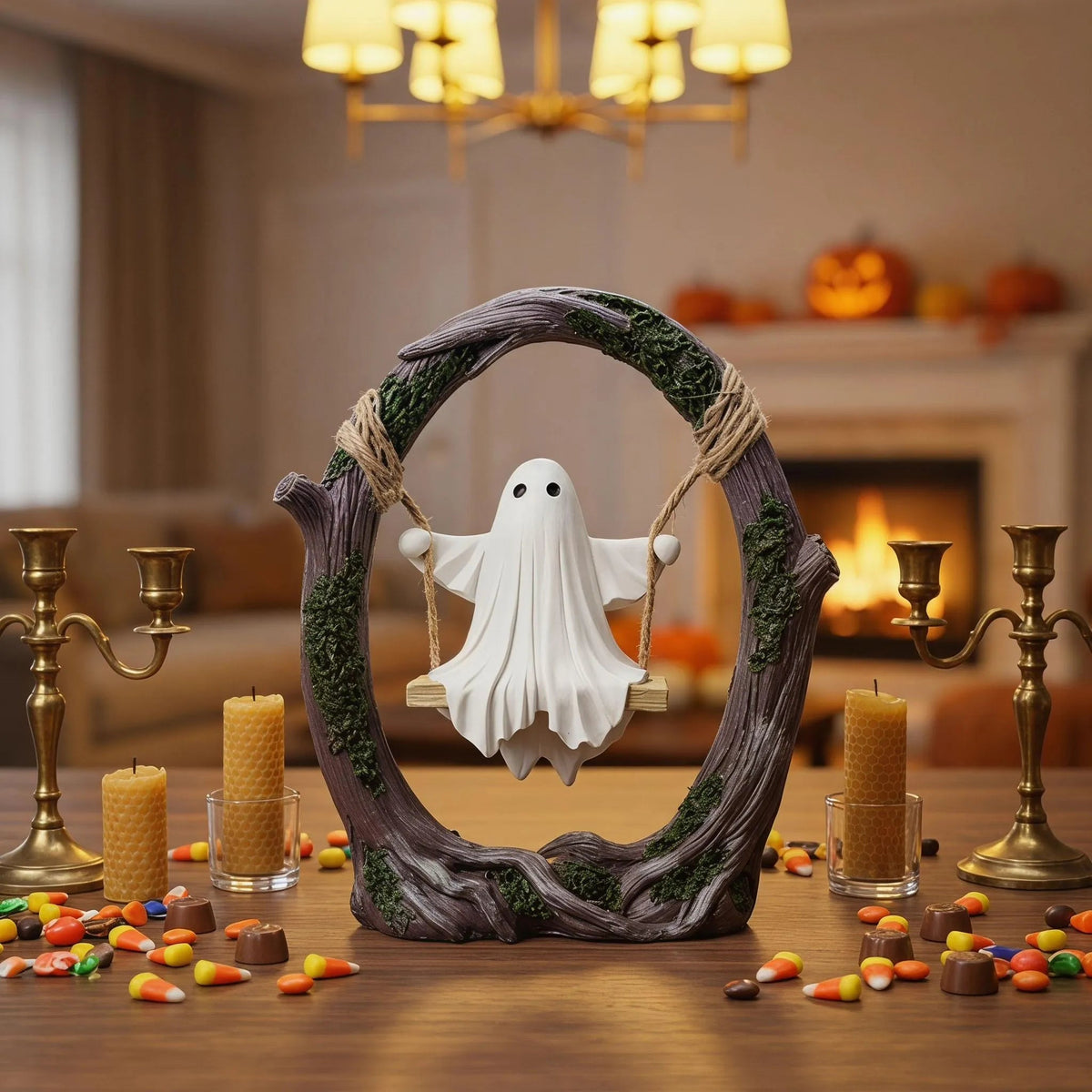 Halloween ghost swing decorative ornament