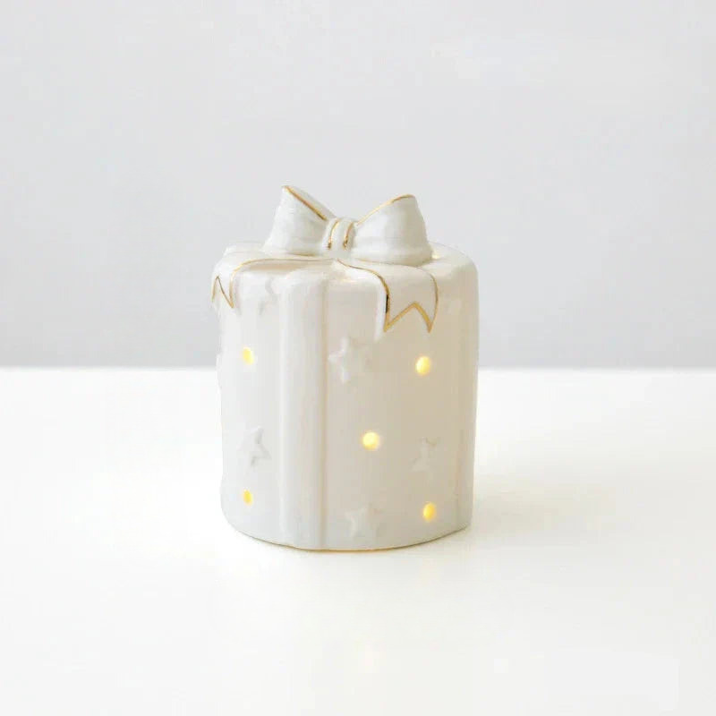 Illuminated Snowman Decoration – Warm White Christmas Ornament